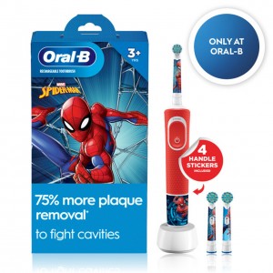 Oral-B Kids Spiderman Kimput Punainen | FI_OB19265