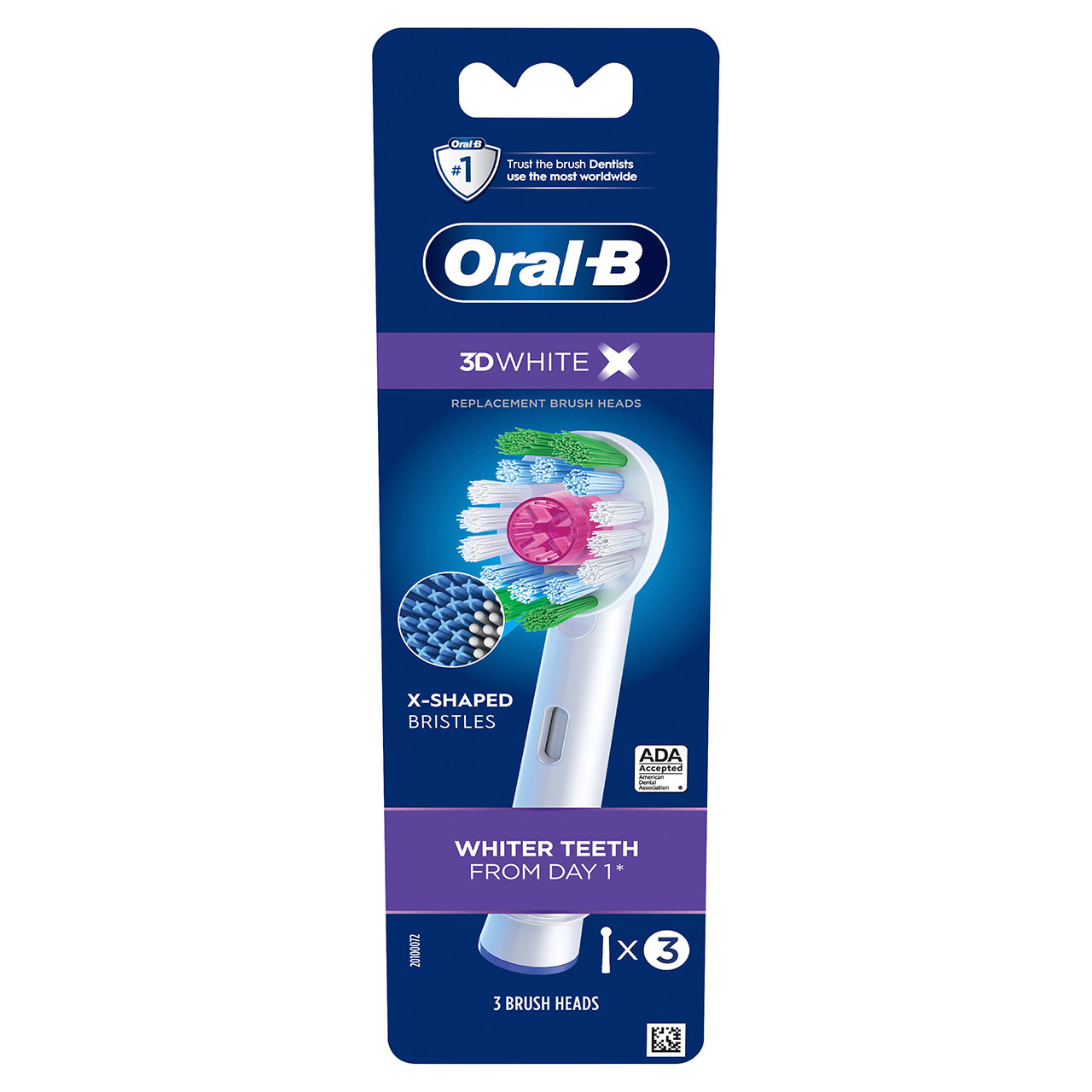 Oral-B 3D White Electric Toothbrush Muut Harjaspäät Valkoinen | FI_OB22549