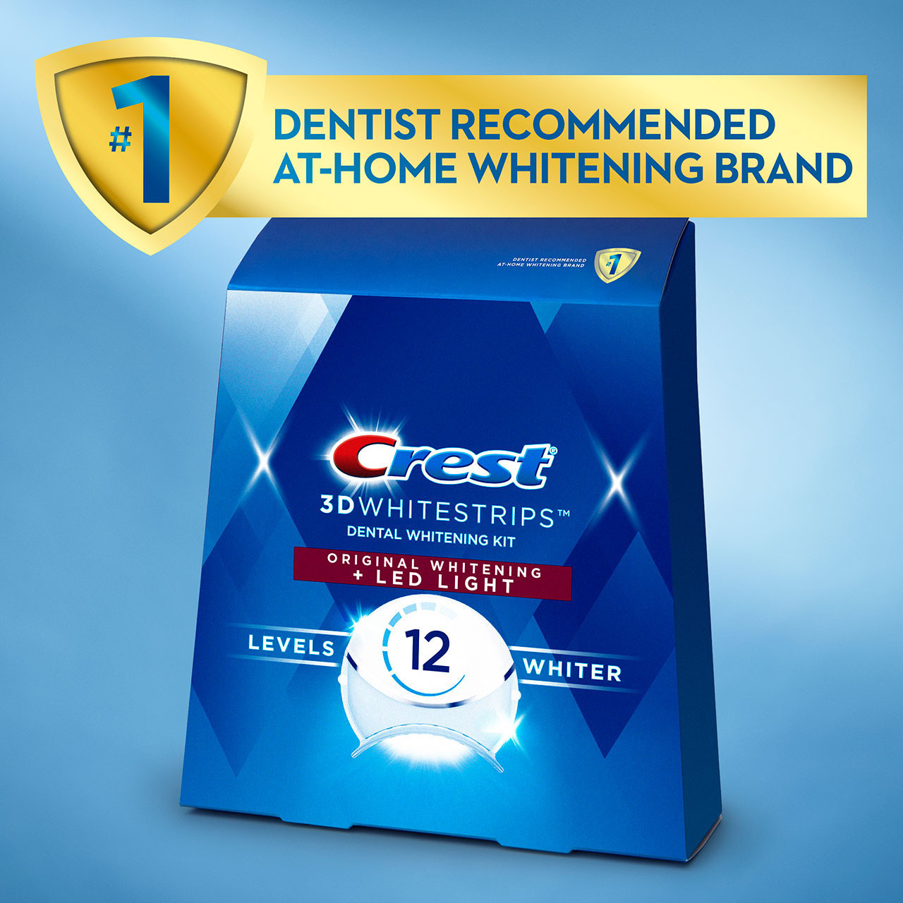 Oral-B Crest 3DWhitestrips Original Plus LED Tarvikkeet Vaalean | FI_OB87968