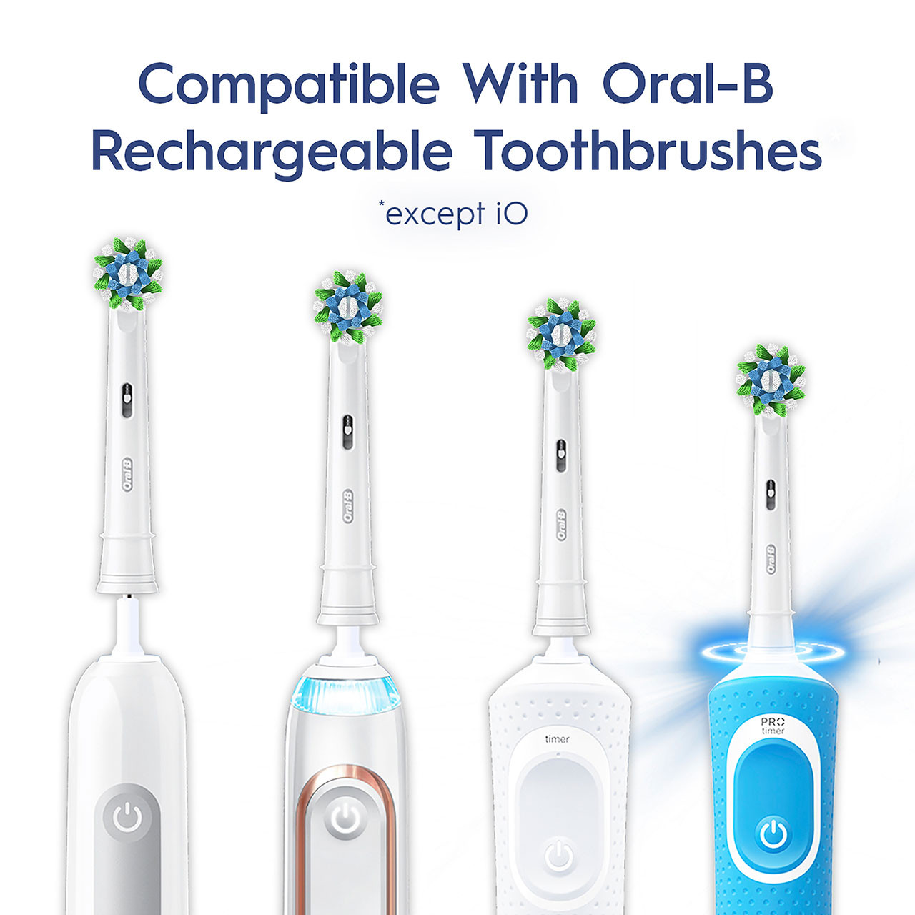 Oral-B CrossAction X-Filament Muut Harjaspäät Sininen | FI_OB64850