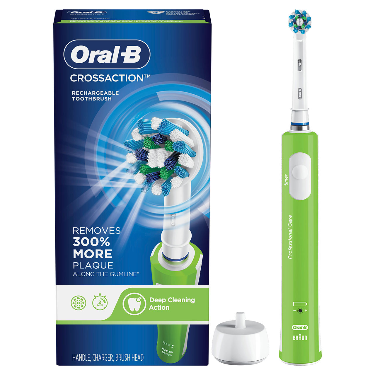 Oral-B Cross Action Pro-sarja Vihreä | FI_OB37277