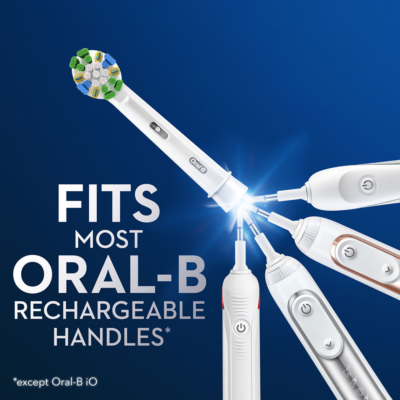 Oral-B FlossAction X-Filament Muut Harjaspäät Valkoinen | FI_OB31352