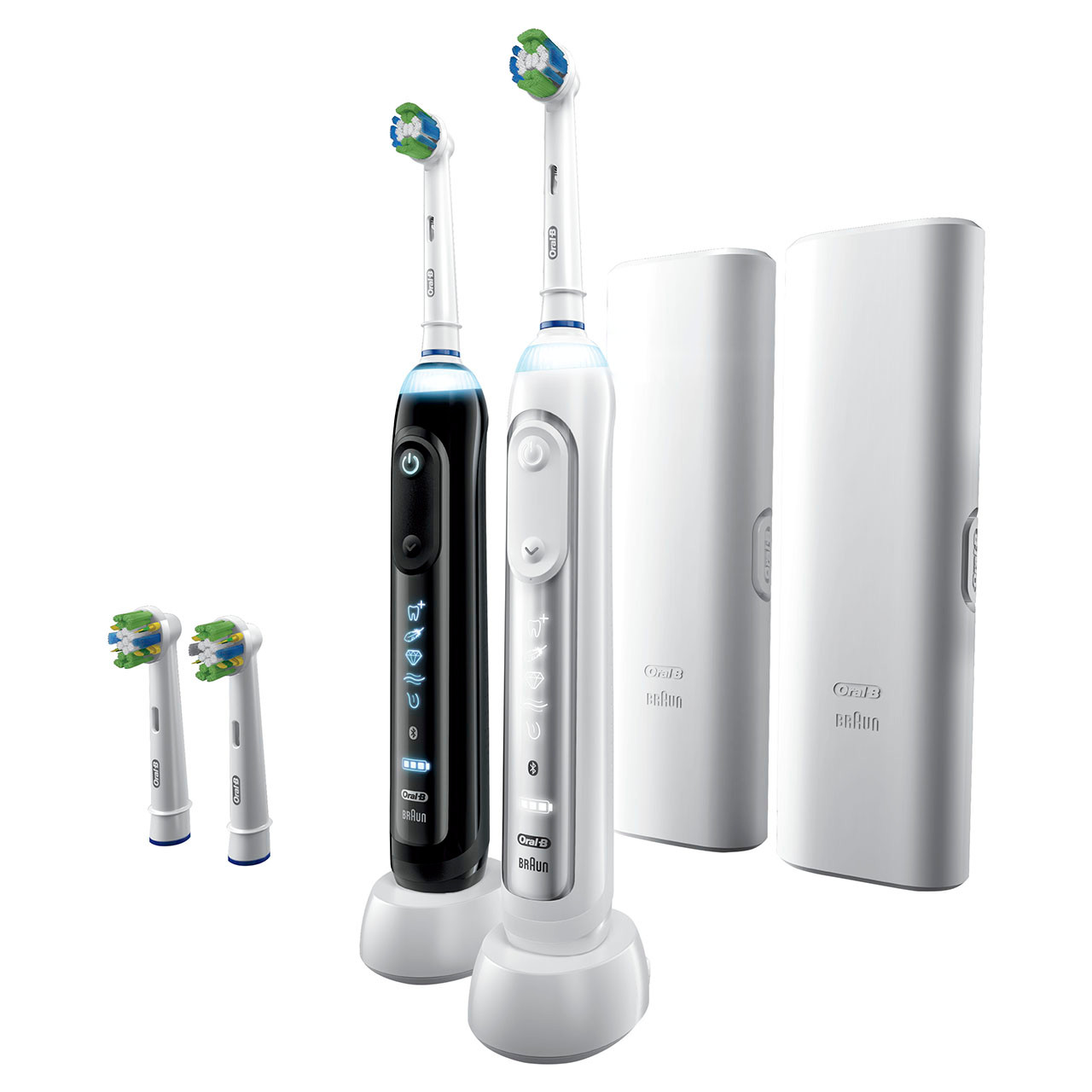 Oral-B Genius 6000 Rechargeable Genius-sarja Mustat Valkoinen | FI_OB16907