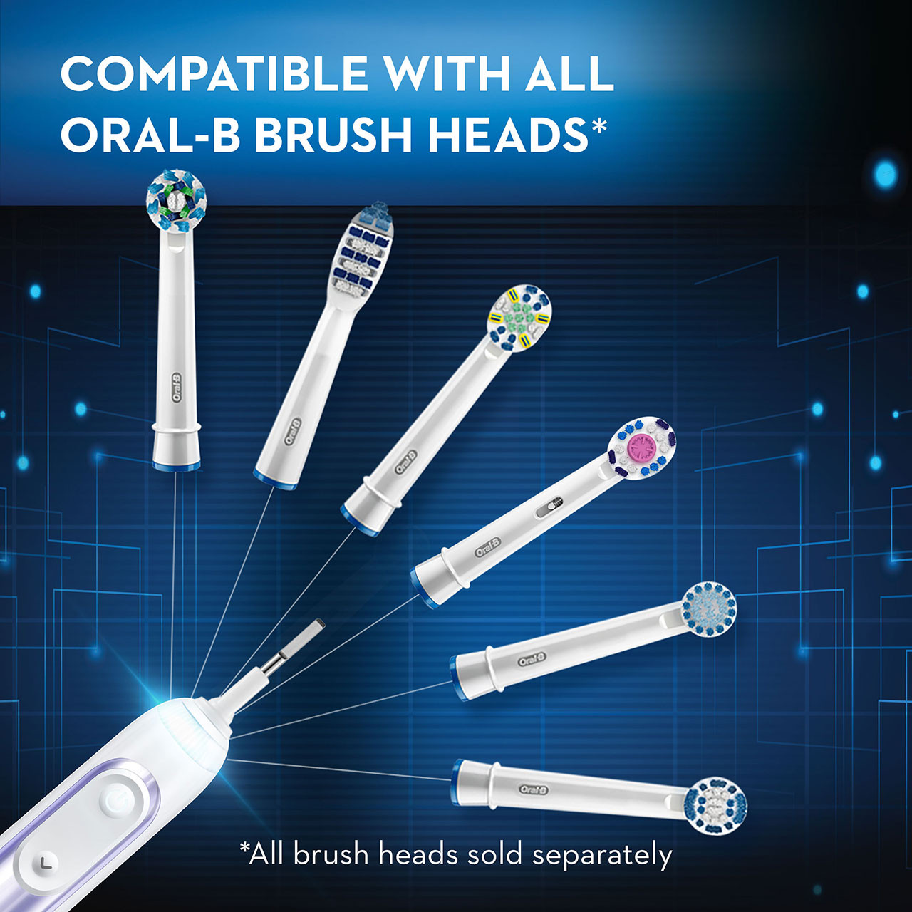 Oral-B Genius 7500 Rechargeable Genius-sarja Violetit | FI_OB70359