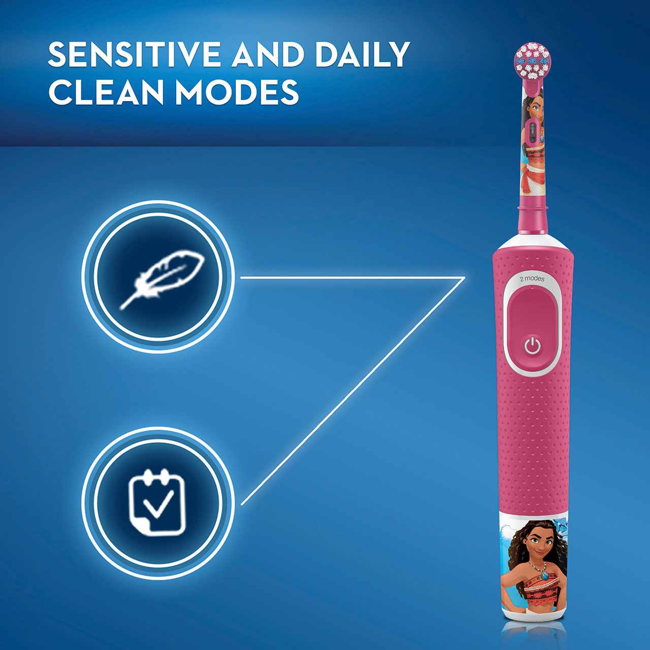 Oral-B Kids Princess Moana Kimput Punainen | FI_OB90686