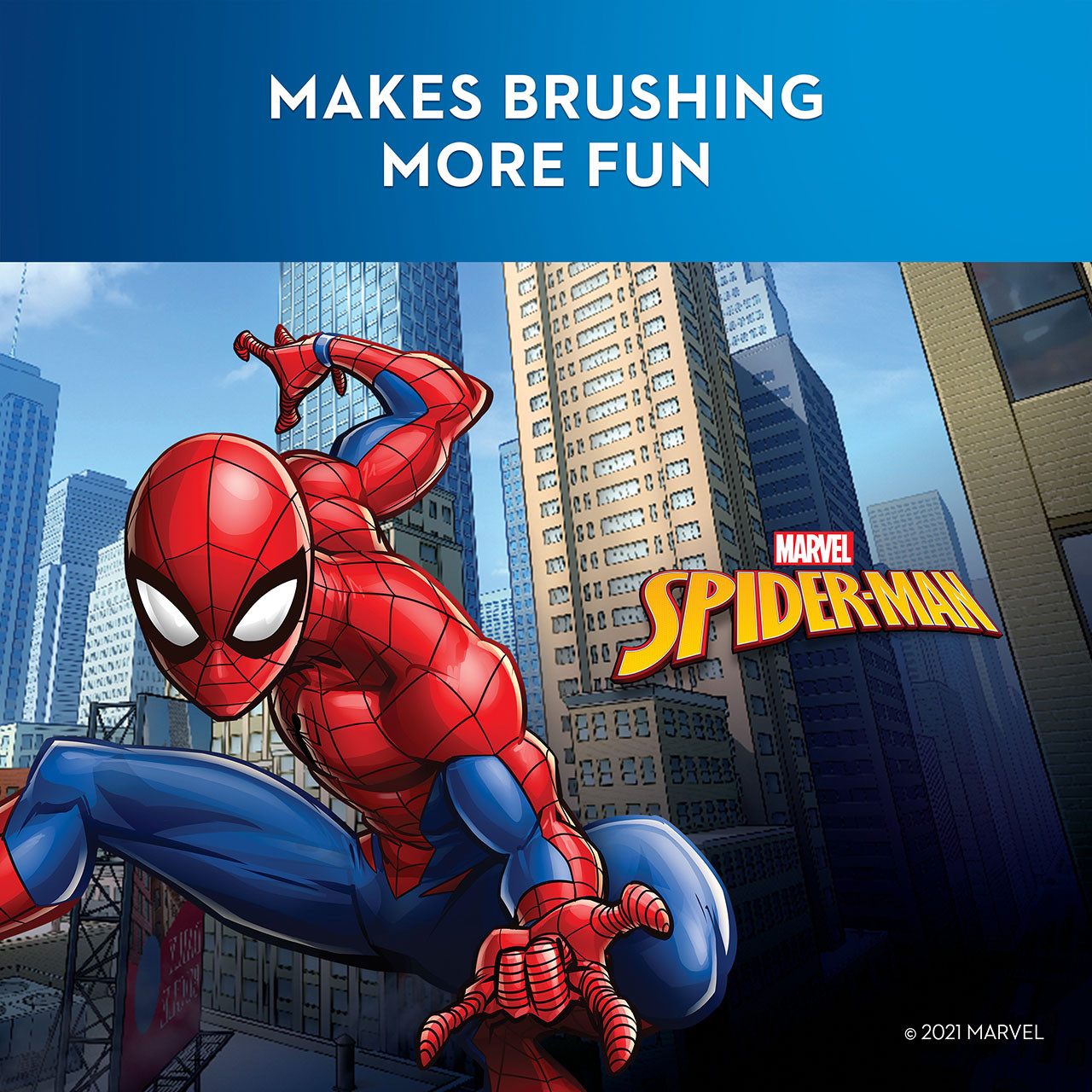 Oral-B Kids Spiderman Kimput Punainen | FI_OB19265