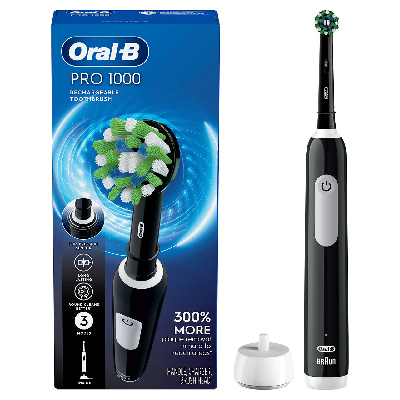 Oral-B Pro 1000 Pro-sarja Mustat | FI_OB21472