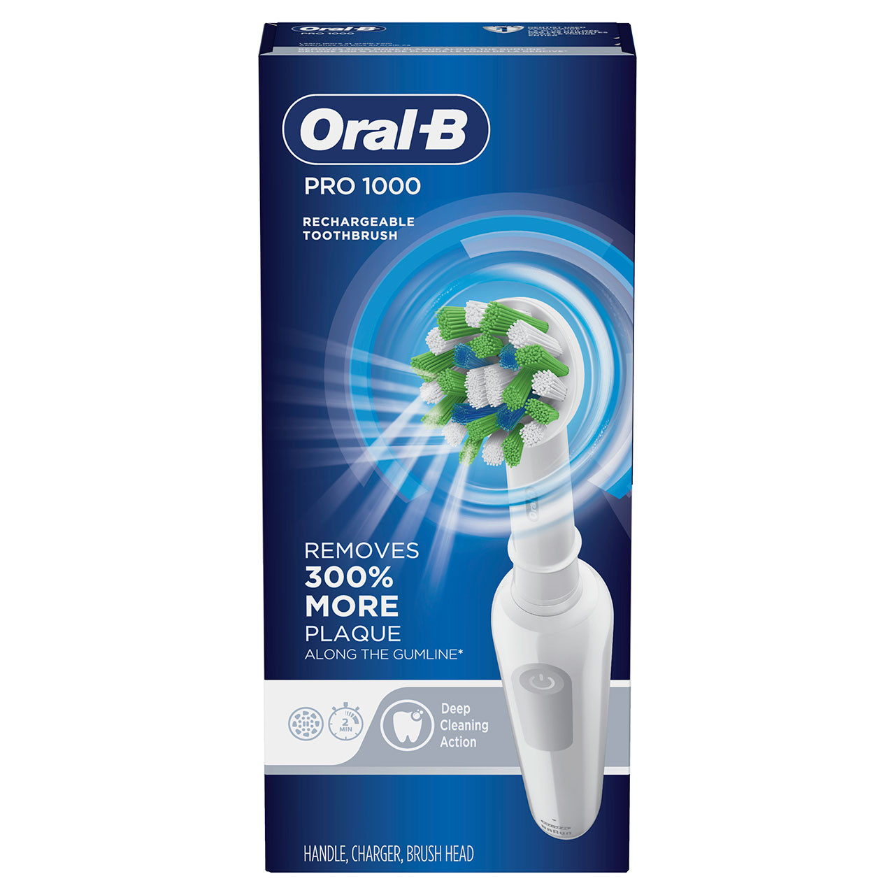 Oral-B Pro 1000 Pro-sarja Valkoinen | FI_OB25669