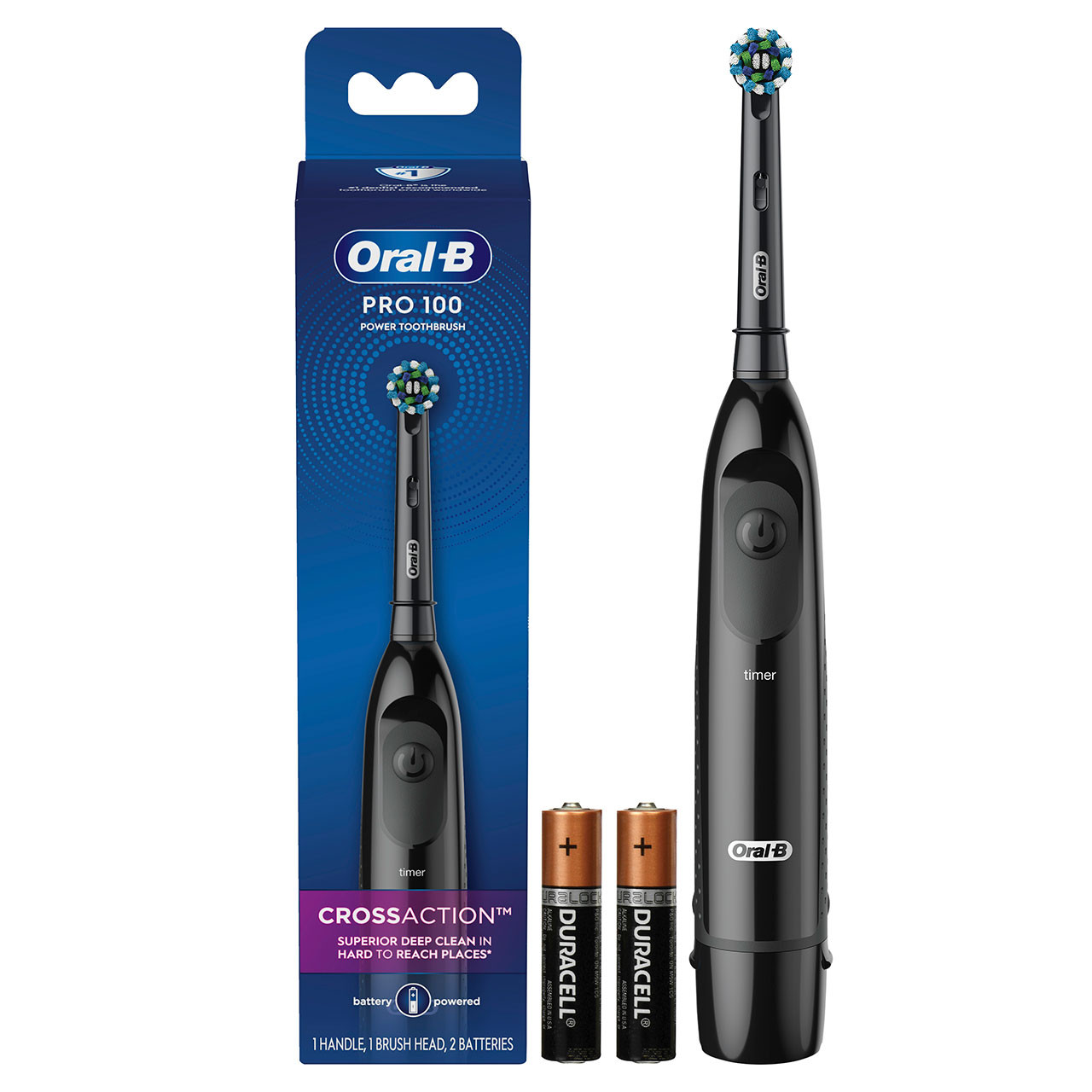 Oral-B Pro 100 Crossaction Pro-sarja Mustat | FI_OB39277