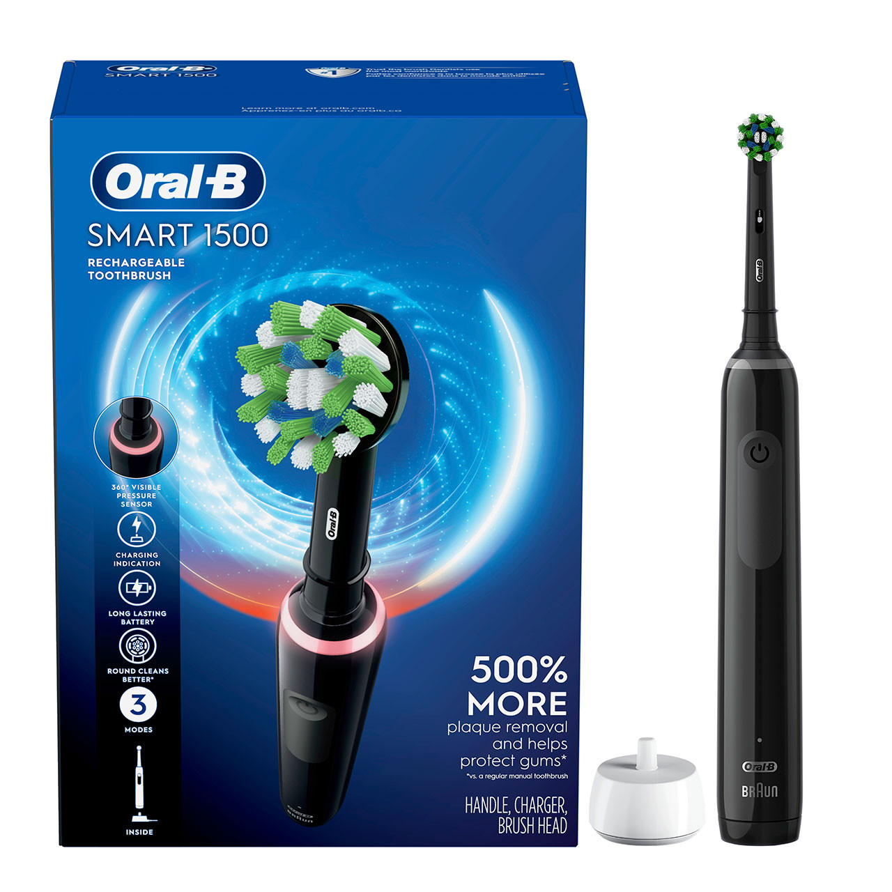 Oral-B Smart 1500 Älykäs-sarja Mustat | FI_OB70165