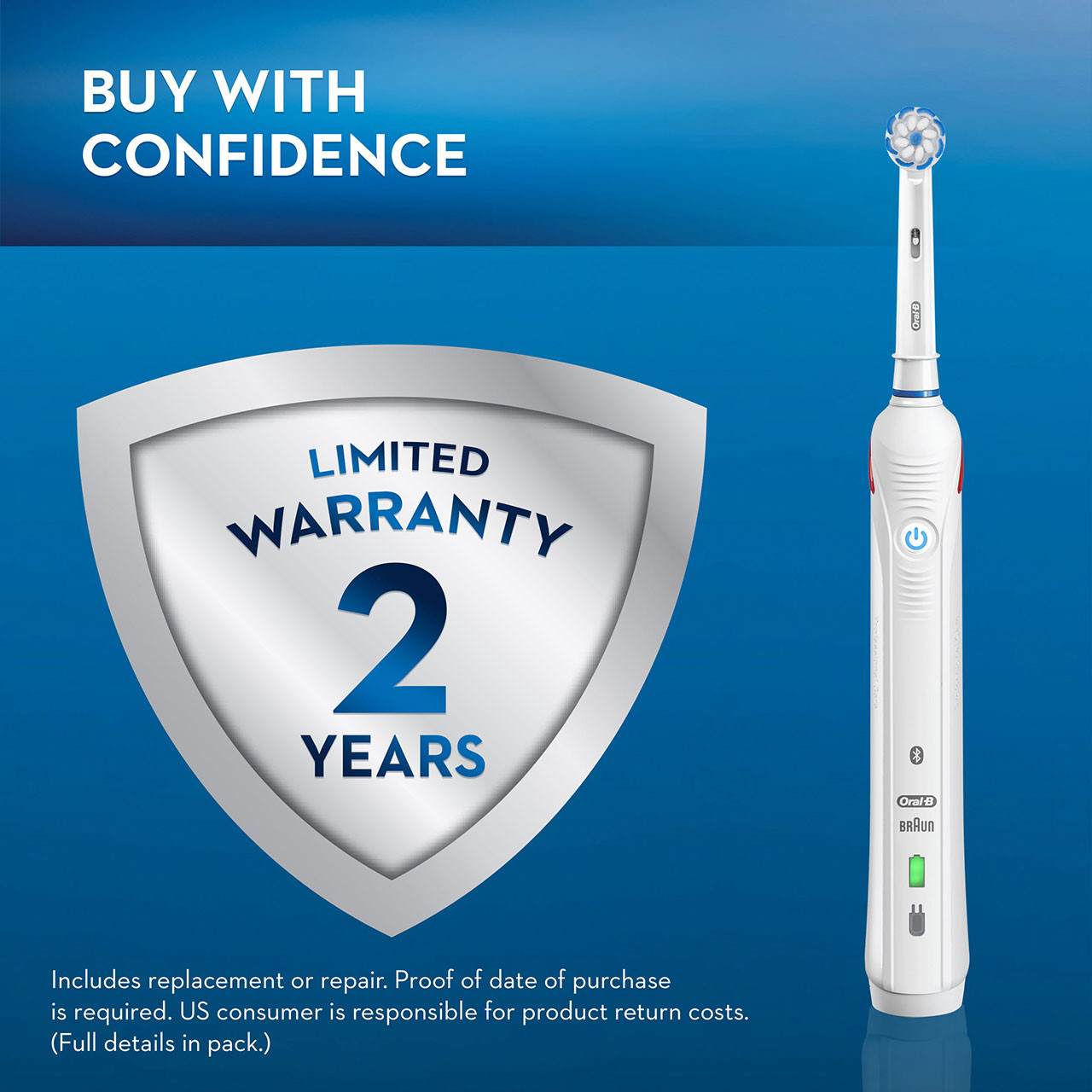 Oral-B Smart 4000 Rechargeable Älykäs-sarja Valkoinen | FI_OB85086