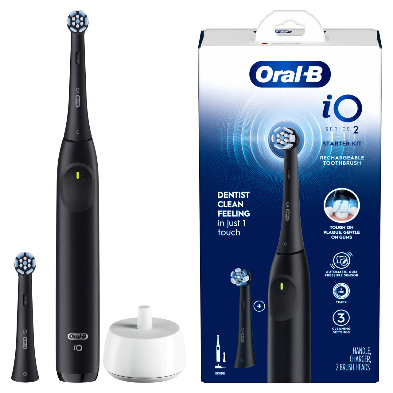 Oral-B iO Series 2 Rechargeable iO-sarja Mustat | FI_OB55067