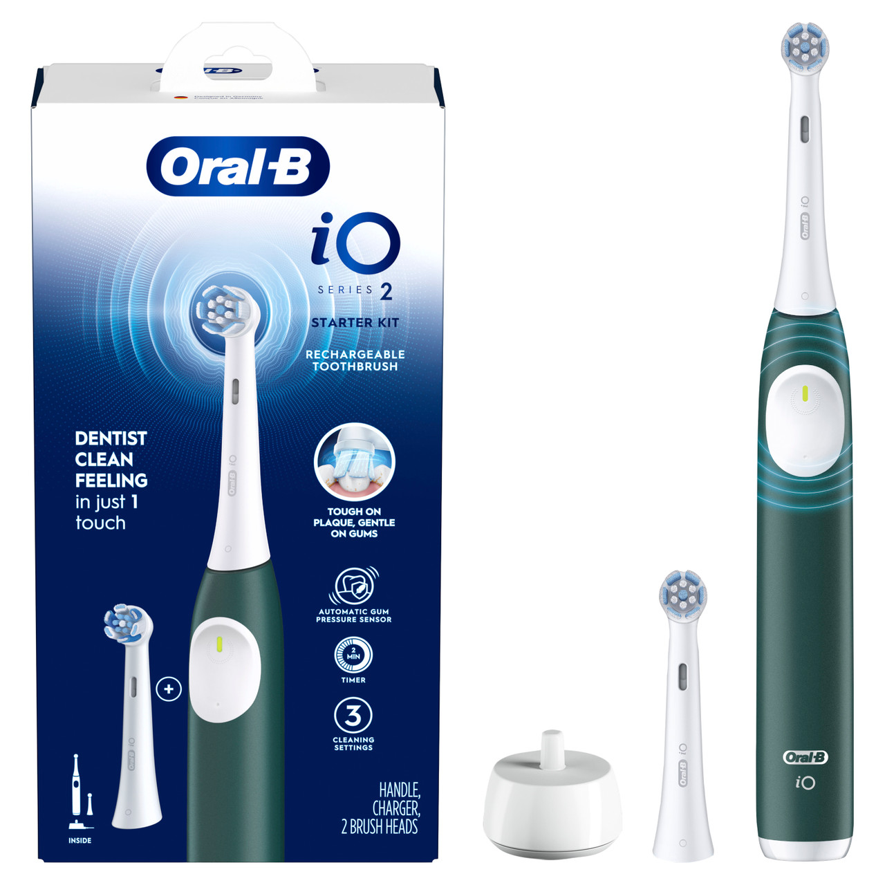 Oral-B iO Series 2 Rechargeable iO-sarja Vihreä | FI_OB81579