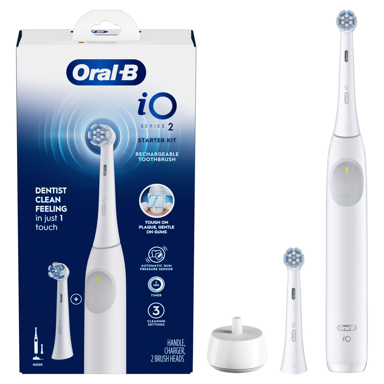 Oral-B iO Series 2 Rechargeable iO-sarja Valkoinen | FI_OB75713