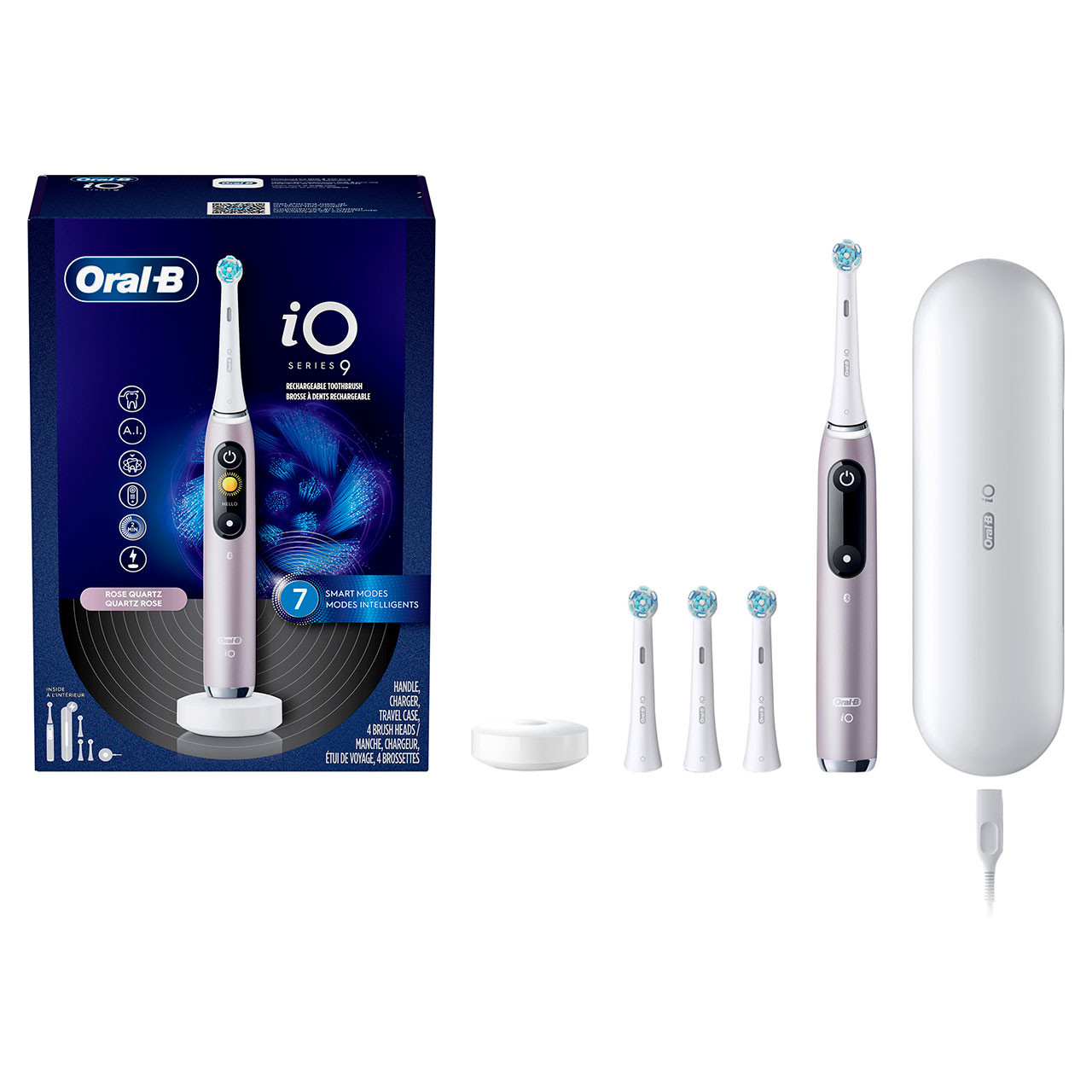 Oral-B iO Series 9 Rechargeable iO-sarja Pinkki | FI_OB36639