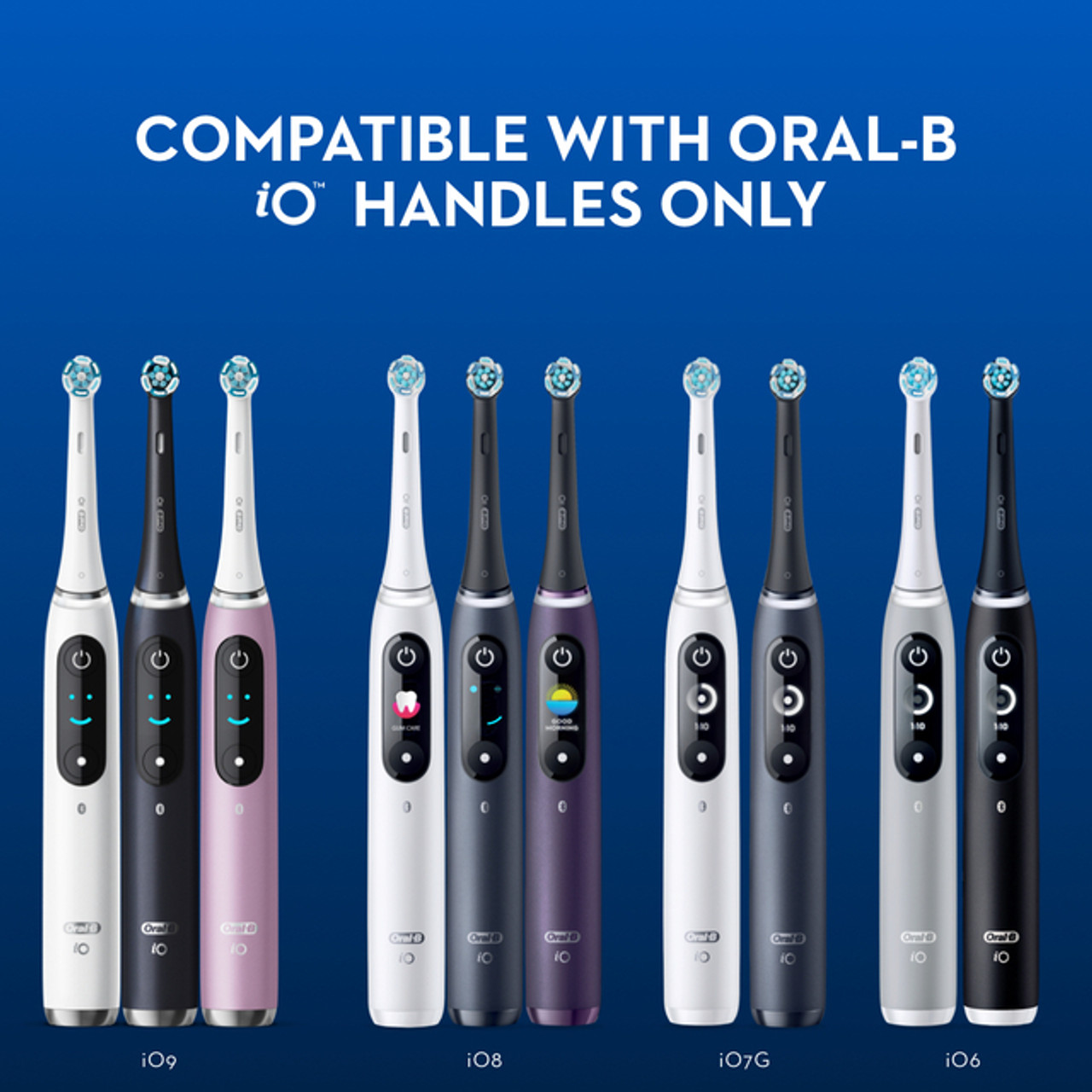 Oral-B iO Targeted Clean iO-harjaspäät Valkoinen | FI_OB59800